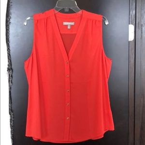 Orange Dressy Tank Too